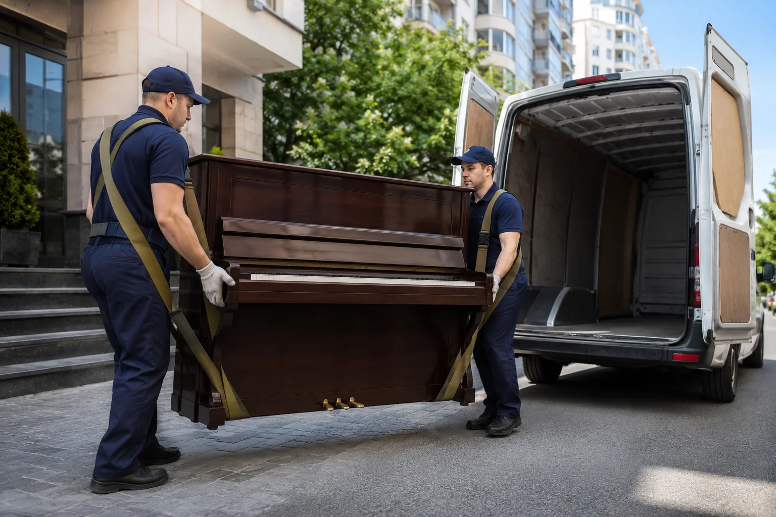 Перевезення піаніно у Києві та області з вантажниками | BidCargo