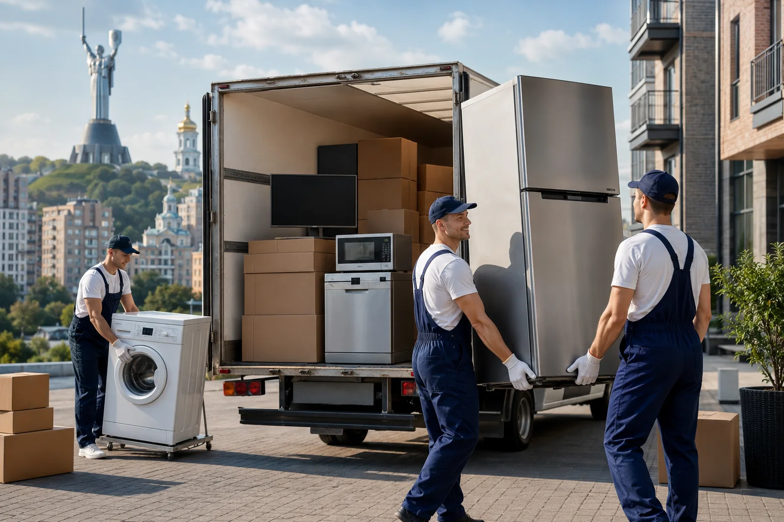 Перевезення побутової техніки в Києві та області | BidCargo