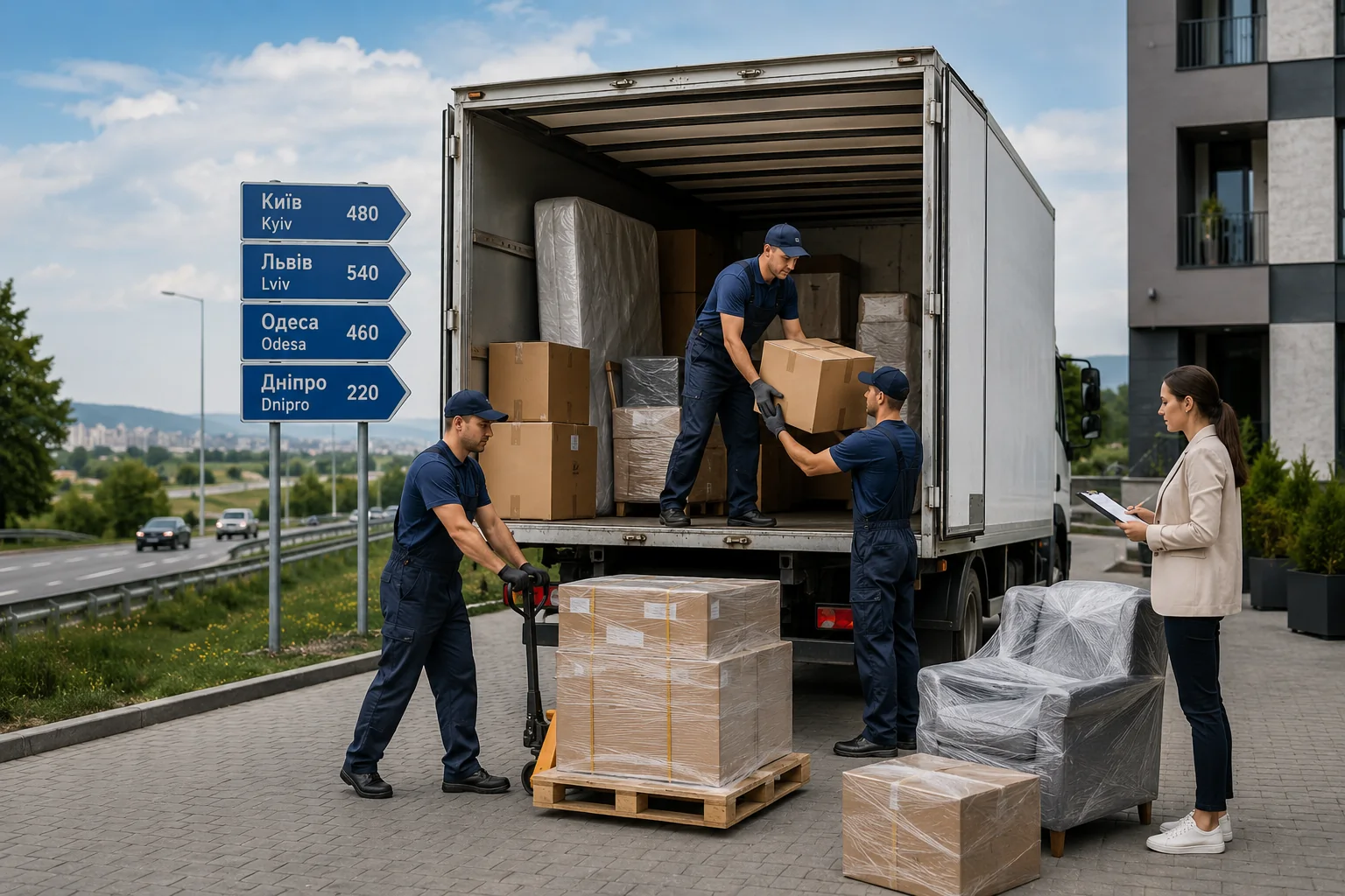 Перевезення між містами України | BidCargo